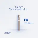 CF379UF.314.018 FINISHING CARBIDE EGG