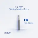 FG CARBIDE TAPER ROUND