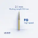 FG GOLD POINTED CONE
