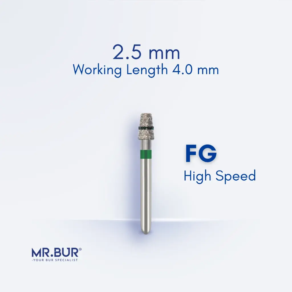 FG DIAMOND TAPER ROUNDED EDGE